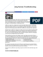 Air Conditioning System Troubleshooting