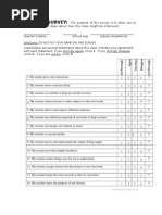 Student Survey 6-12