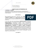 Contrato de Compra e Venda Imóvel Na Planta Financiado