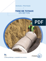 Pose de Tuyaux en Beton