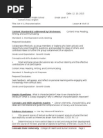 Content Standard(s) Addressed by This Lesson:: CEP Lesson Plan Form