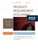 Product Requirement Document - Mobile Movie Booking App