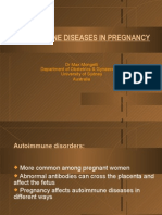 Autoimmune Diseases in Pregnancy