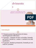 Desenvolvimento Dentário (Pediatria)