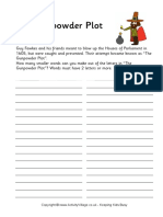 Gunpowder Plot How Many Words PDF