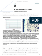 A Chrome Alternative For Corrosive Environments