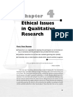 Ethical Issues in Qualitative Research