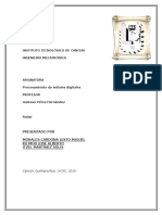 Reporte Radar Arduino