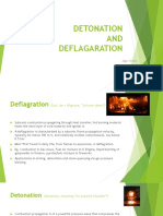 Detonation & Deflagration Difference (Basic)