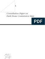 Consultation Paper On Park Home Commission Rate