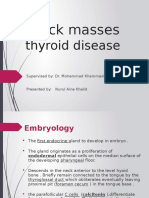 Neck Masses: Thyroid Disease