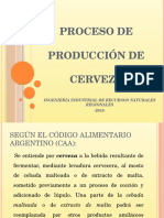 Proceso de Producción de Cerveza - Parte 1