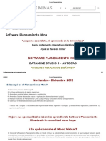 Curso de Planeamiento Mina