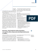 Retraction-Ileal-lymphoid-nodular Hyperplasia, Non-Specific Colitis, and Pervasive Developmental Disorder in Children