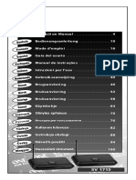 SV 1715 Manual and Warranty
