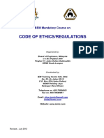 BEM Code of Ethics & Regulations PDF