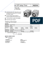 Solid-State Power OFF-delay Timer: H3CR-H