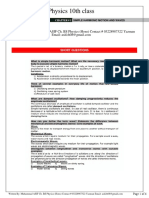 CHAPTER 1 10th Short Numericals