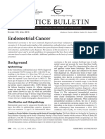 Practice Bulletin: Endometrial Cancer