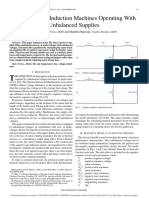 Loss of Life in Induction Machines Operating With Unbalanced Supplies