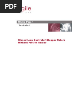 Closed Loop Control of Stepper Motor Without Position Sensor