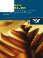 Self-Locking Gear - Design and Potential Applications