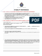 Suitability Reference 2011