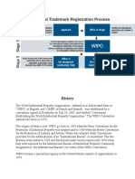 The International Trademark Registration Process: History