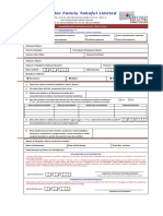 Hospitalization Reimbursement Claim Form - Part A