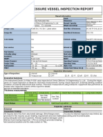 Pressure Vessel Inspection Report