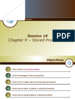 16 - Chapter 9 - Stored Procedures