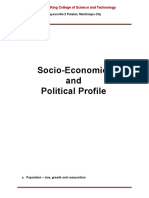 Socio-Economic and Political Profile: Christ The King College of Science and Technology