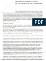 A Importância Da Lógica e Da Argumentação para Os Profissionais Do Direito - Filosofia - Âmbito Jurídico