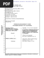 Trax v. Prize Candle - Opposition To Motion To Dismiss PDF