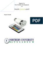 Report On New Product Development of Philips Light: Colour