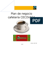 Plan de Negocio Cafeteria