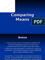 2012 Mean Comparison