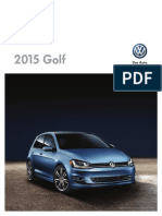 2015 Volkswagen Golf Brochure en