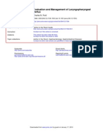 Reflux Evaluation and Management of Laryngopharyngeal: Charles N. Ford