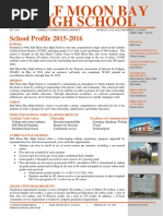 HMBHS School Profile 2015-16