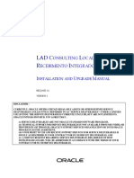 Lad C L R I: Onsulting Ocalizations Ecebimento Ntegrado