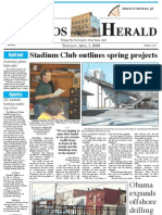 Stadium Club Outlines Spring Projects: Elphos Erald