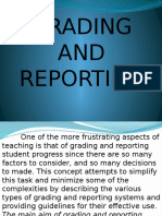 Grading and Reporting