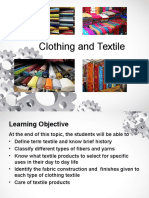 Clothing and Textile Lectures