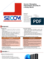 Secom Case Study