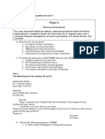 Popo's: Text 1 The Following Text Is For Questions 16 and 17