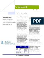 3.4 Cross-Sectional Studies