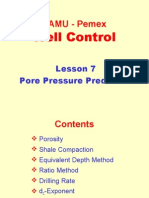 7A. Pore Pressure Prediction