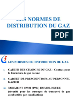 Normes Distribution Gaz