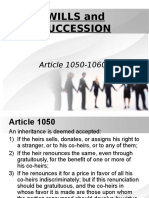 Wills and Succession